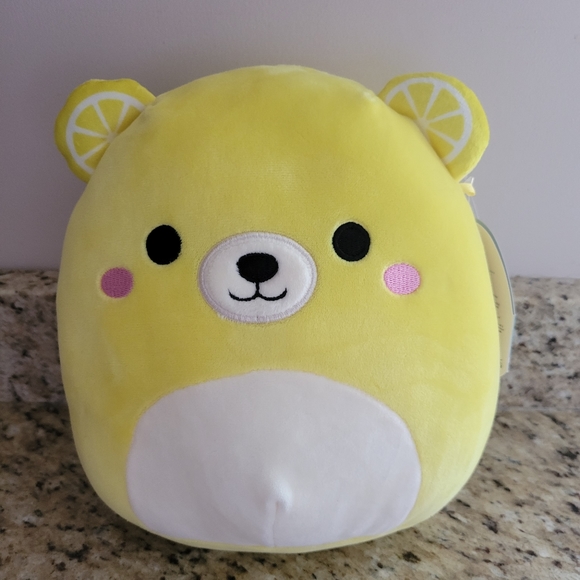 Squishmallows Other - Squishmallows- Belton The Lemon Bear 8"